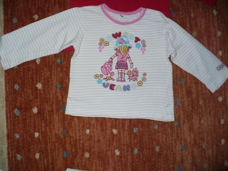 Tričká s dlhým rukávom - 3 kusy, 86/92, 86