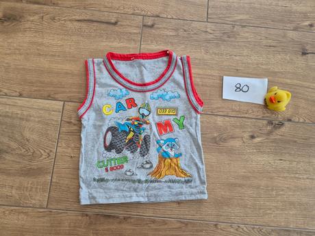 Krátky rukáv, h&m,80