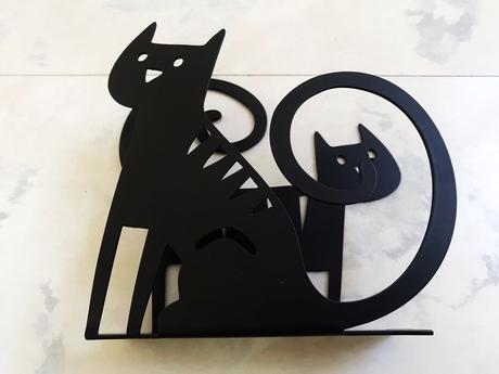 Kovový držiak na servítky,