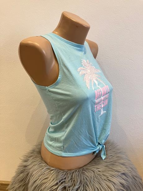 Dievčenské tričko s flitrami, h&m,146