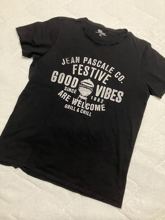 Čierne pánske tričko, xl