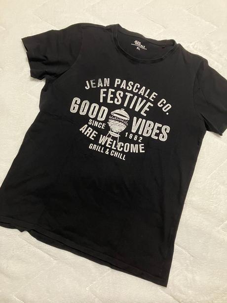 Čierne pánske tričko, xl