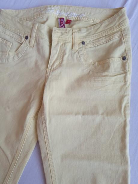 Úzke džinsy 3/4 strih, 38