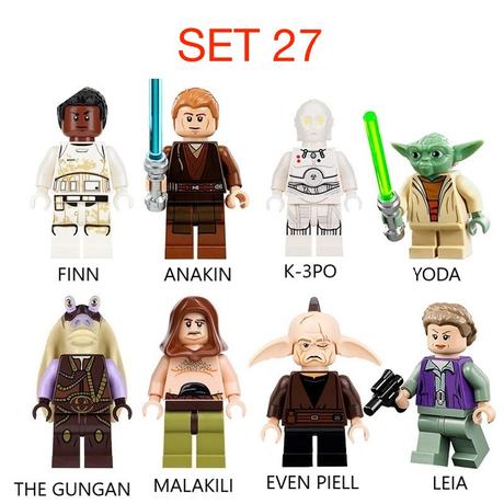 Rôzne figúrky star wars 1 (8ks),