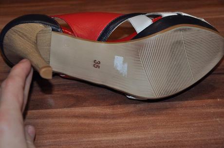 Namornicke kožene lodičky, 35