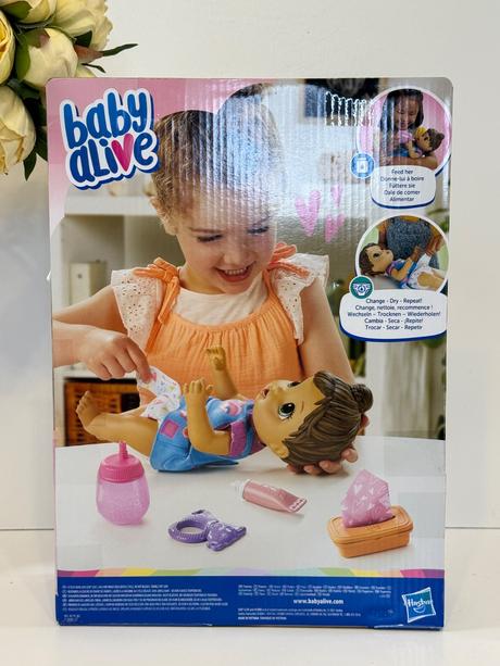 Bábika baby alive change 'n play, 