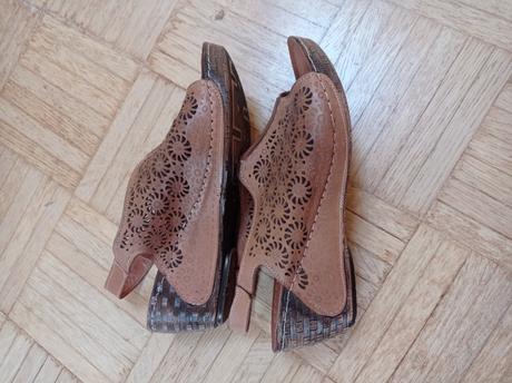 Kožené sandále robel, 40