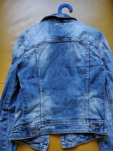 Rifľová bunda, bershka,36