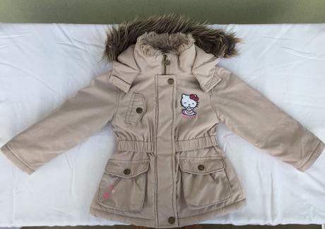 Kožušinková bunda hello kitty, sanrio,98