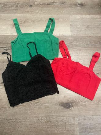 3x crop top stradivarius xs, stradivarius,xs
