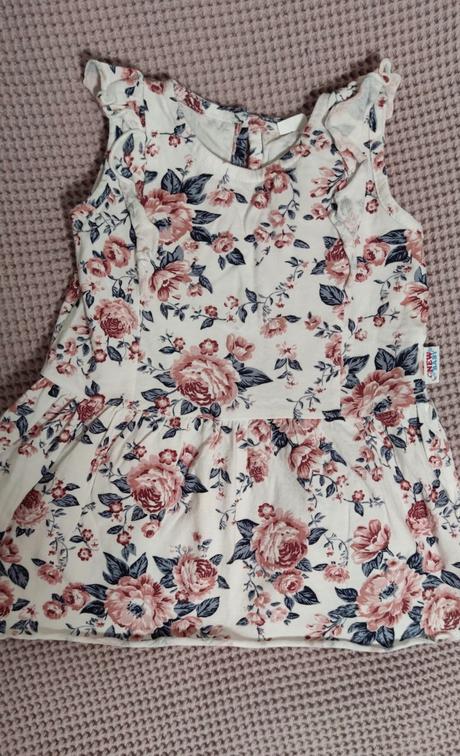 Šaty s ružami, new baby,74
