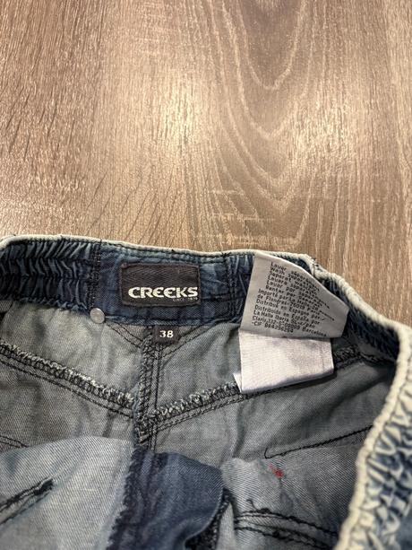 Creeks štýlova riflova sukna č.m, m