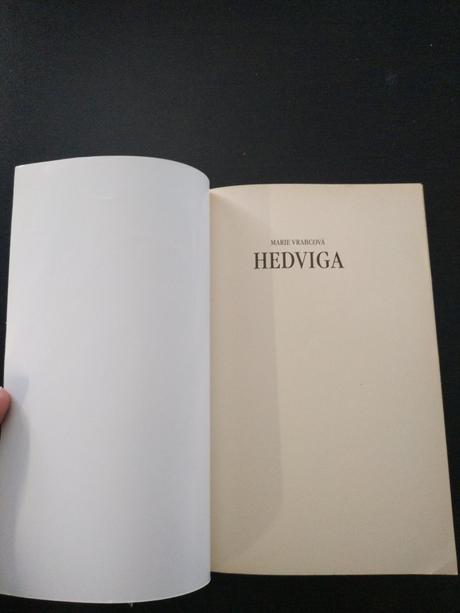 Marie vrabcová - hedviga, 