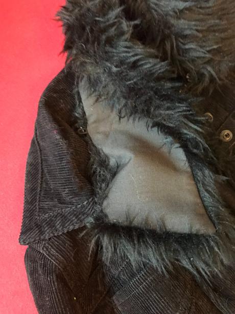 Kabatik menčestrovy s umelou kozusinou,v.s,zn.mng, mango,s