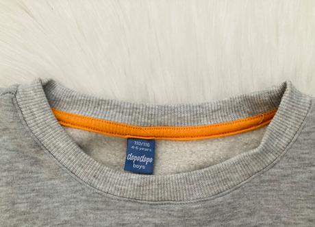 Mikina lebka so zipsom veľ. 110/116, takko,116