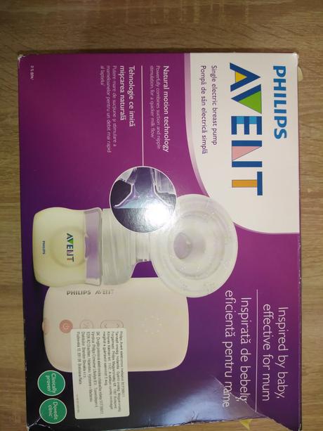 Odsávačka na mlieko elektrická,