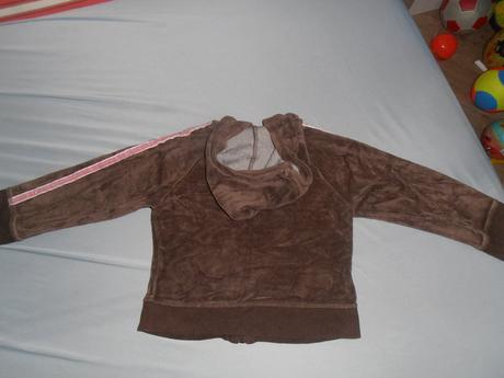 Sametová mikina, bhs,92