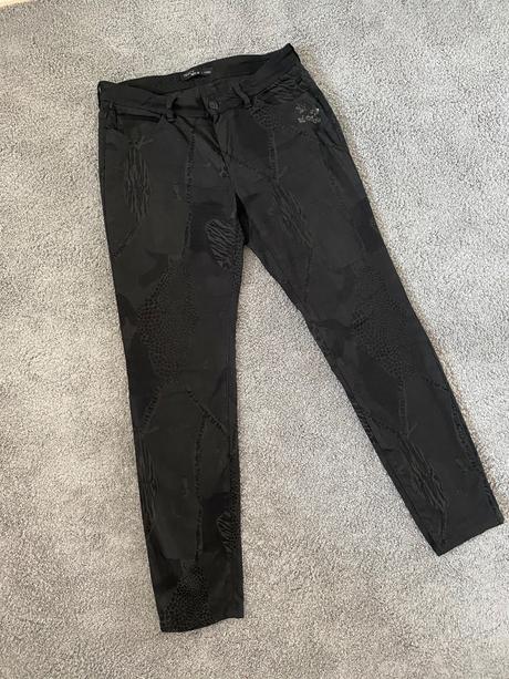 Damske cierne rifle tracy & tony, 42