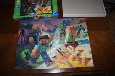 Puzzle minecraft 100xxl,