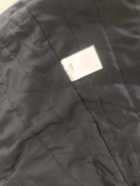 C296 bunda cierna predlzena s, s