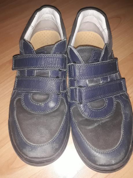 Poltopánky kožené 35, protetika,35