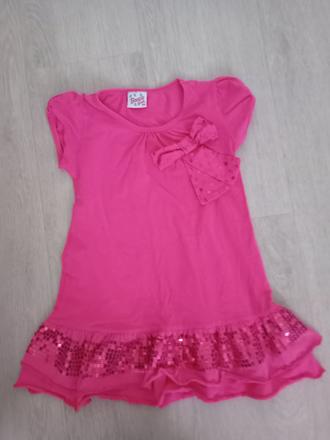 Tričko s flitrami, 128