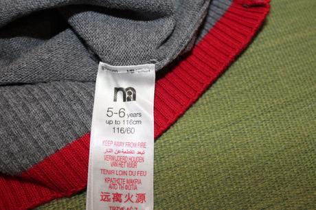 Sveter so zaujímavými detailmi, mothercare,116