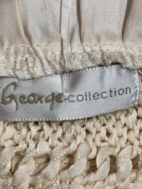 Dámsky béžový sveter krátky rukáv (46), george,xxl