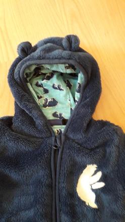 Prechodny overal obleceny 2krat, lupilu,74