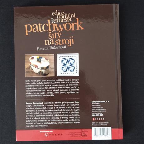 Kniha patchwork šitý na stroji, 