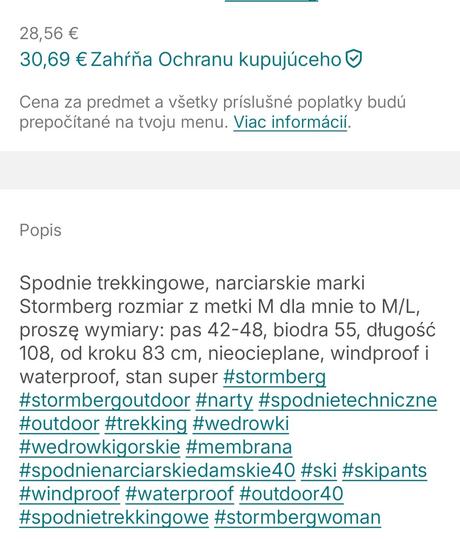 Softshalky, stormberg,l