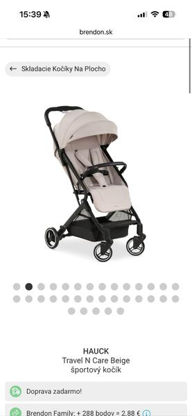 Ste spokojní s kočíkom Hauck Travel N Care?