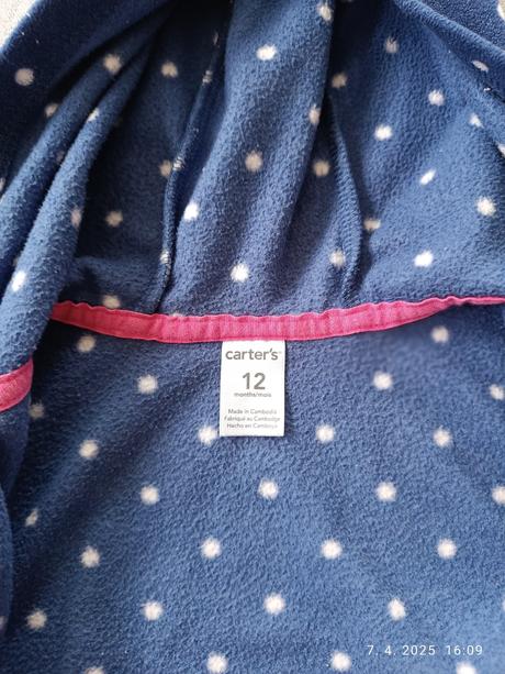 Vesta flísová, carter's,86