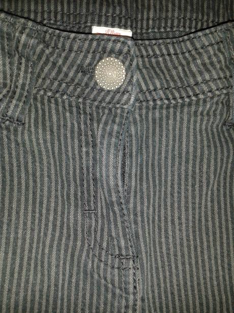 Sive pruzkovane rifle, s.oliver,36