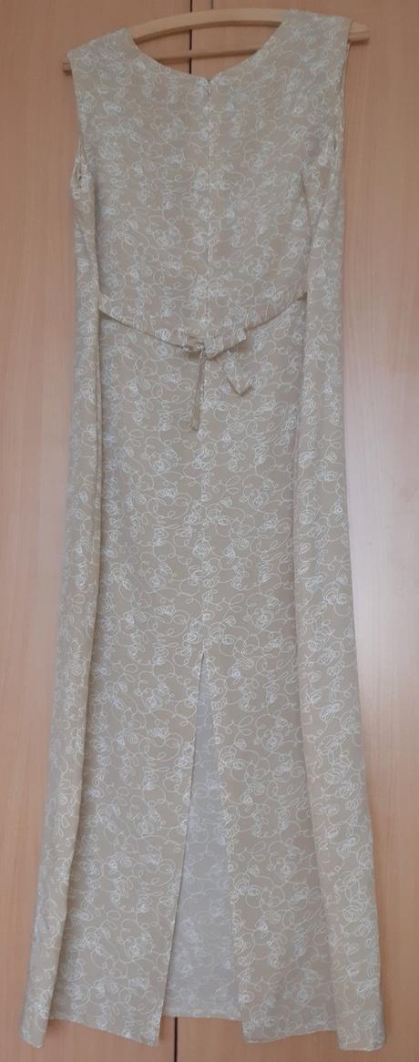 Elegantný kostým, šaty + blúzka, 42