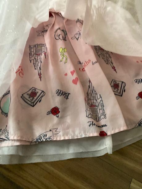 Nadherne saty belle, h&m,128