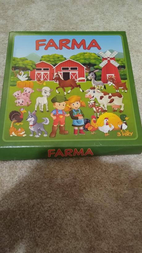 Súbor spoločenských hier - farma,