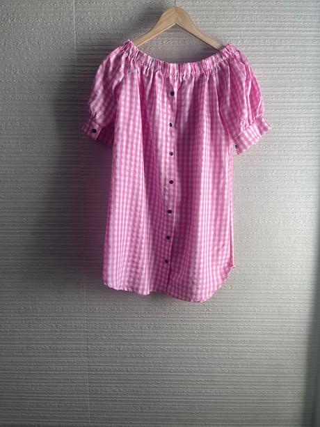 Letné kárované šaty, xs