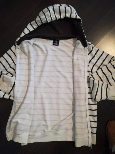 Pásiková mikina l, fishbone,l