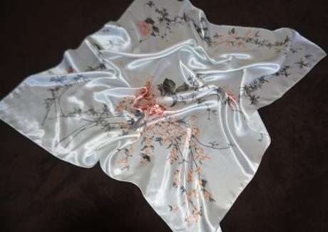 Hodvábna šatka 88x88cm, 