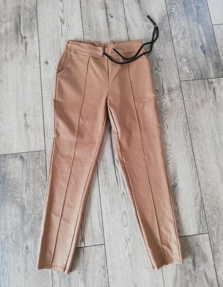 Nohavice z umelej koženky, m