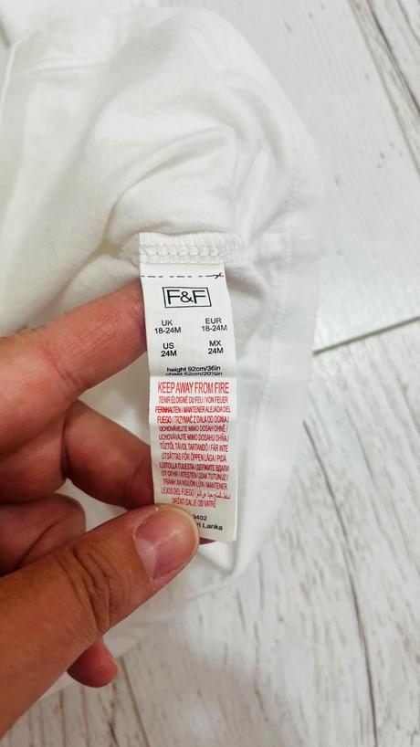 Biele tričko 86 2ks, h&m,86