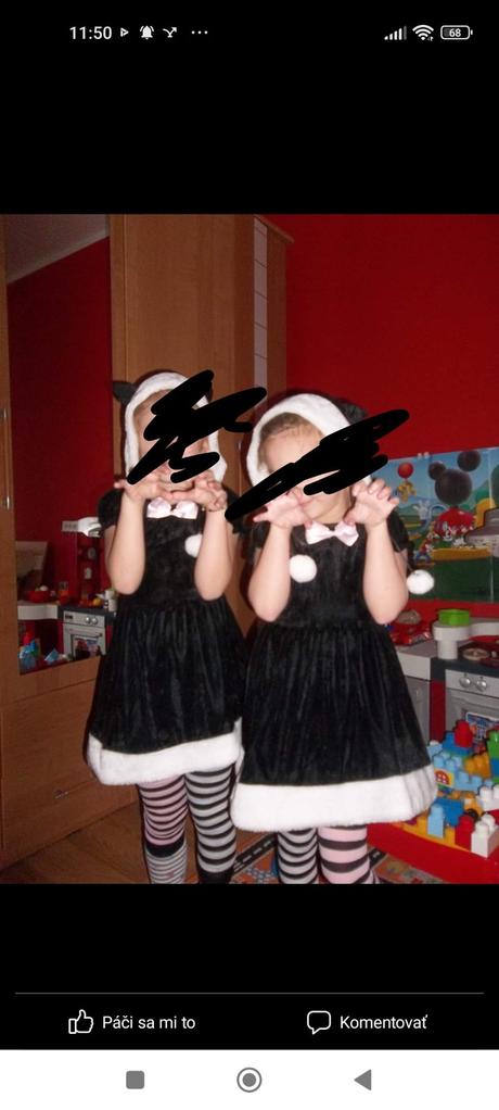 Kostým  mačky na karneval, 