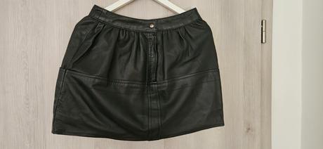 Koženková sukňa, m