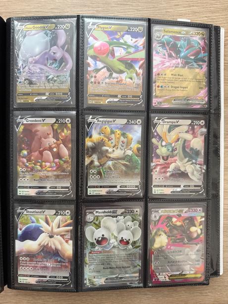 Original pokemon karty (hity, v, holo energie), 