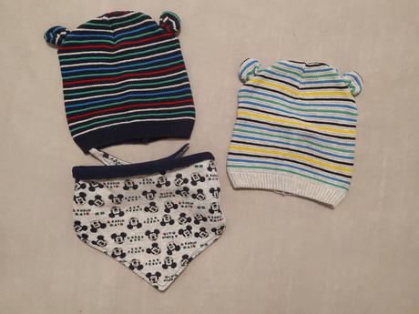 Chlapčenské čiapky 98+nákrčník uni, pepco,98