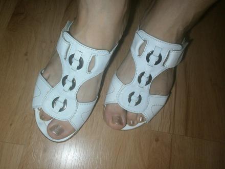 Kožené sandále, 38