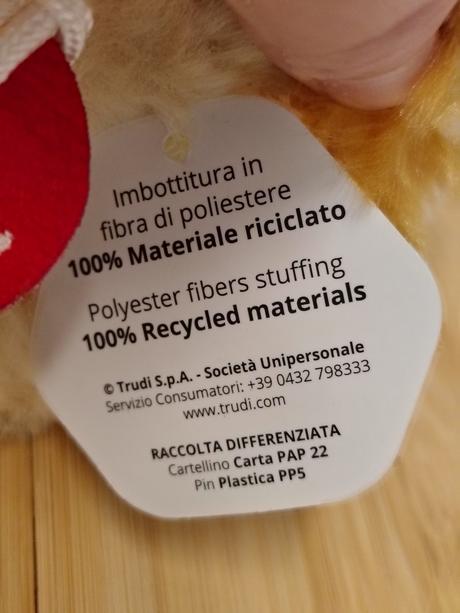 Luxusný levík trudi sweet col. lion, visačky, 0+,