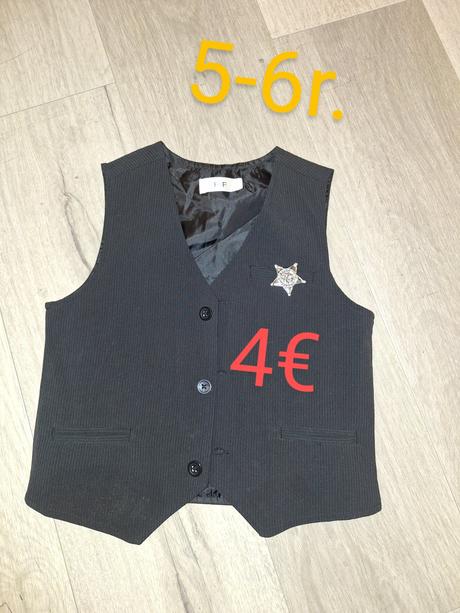 Vesta na karneval bez odznaku aj ..., 