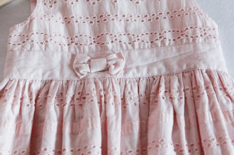 Šaty mothercare bledoružové 9-12 mes., mothercare,74